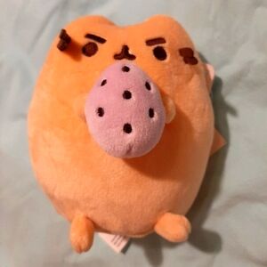 Pusheenosaurus Dinosaur egg 6" plush new